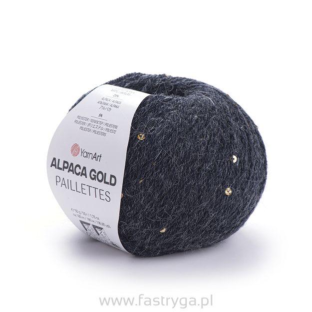 Alpaca Gold Paillettes kolor 9314