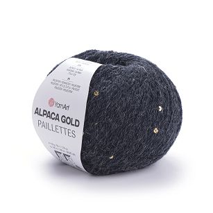 Alpaca Gold Paillettes kolor 9314
