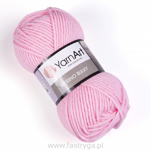 Włóczka YarnArt Merino Bulky 217 - różowy