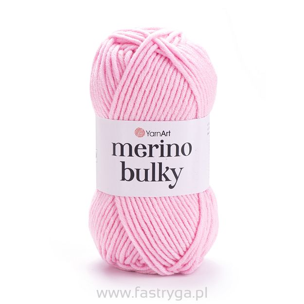 Włóczka YarnArt Merino Bulky 217 - różowy