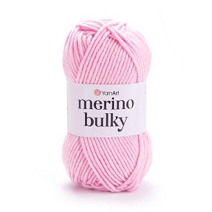 Włóczka YarnArt Merino Bulky 217 - różowy