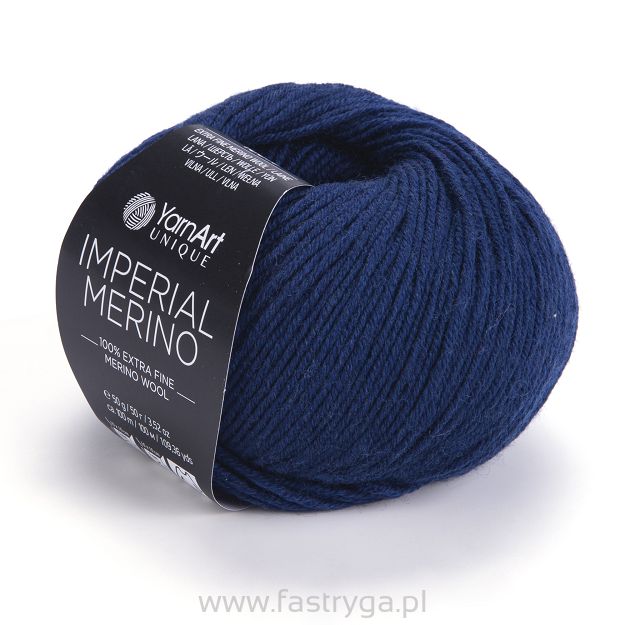 włóczka Imperial Merino kolor 3343 granat