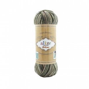 Włóczka Superwash Artisan 9014 odcienie brązu