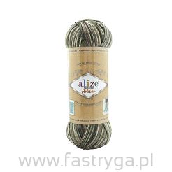 Włóczka Superwash Artisan 9014 odcienie brązu