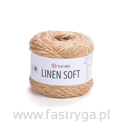 Włóczka Yarnart Linen Soft 7305 beż