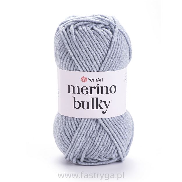 Włóczka YarnArt Merino Bulky 3072 - gołębi