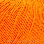 Włóczka YarnArt Jeans 77  pomarańczowy intensywny - 2