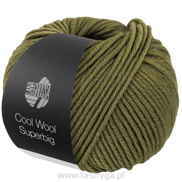 Cool Wool Superbig  24 oliwka