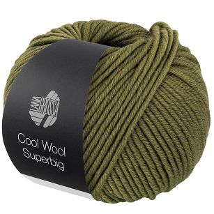 Cool Wool Superbig  24 oliwka