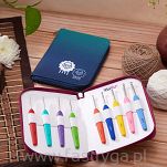 WAVES szydełka w zestawie czerwonym - 4