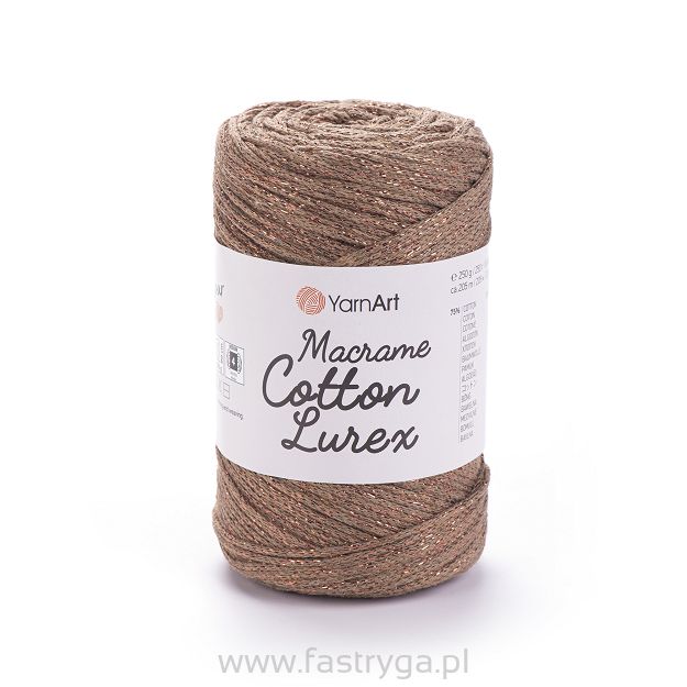 Macrame Cotton Lurex 2mm 742