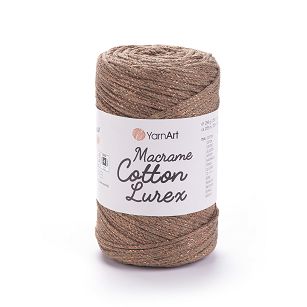 Macrame Cotton Lurex 2mm 742