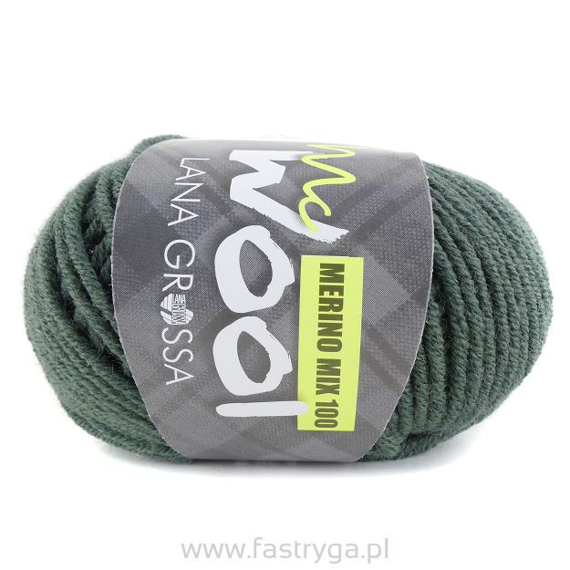 Mc wool  173 ciemna zieleń