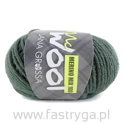 Mc wool  173 ciemna zieleń