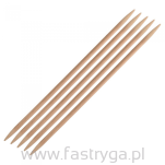 Druty pończosznicze  bukowe  5 mm - 4