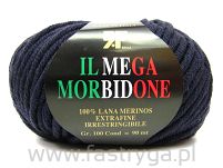 Włóczka Rial Filati Mega Morbidone 93 ciemn stalowy - 2