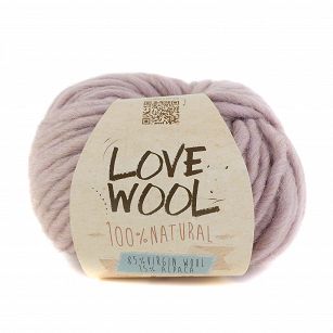 Love Wool kolor 109 pódrowy róż