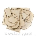 Spody do pojemników i torebek  15 x 15 cm. - 3