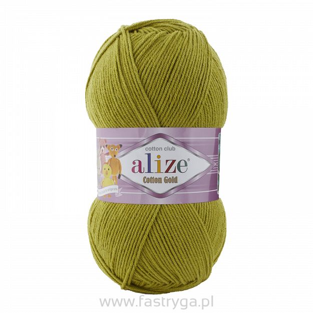 Włóczka Alize Cotton Gold 193 zielony