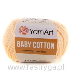 Włóczka Baby Cotton 411 łososiowy
