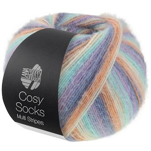Cosy Socks  Multi Stripes  153