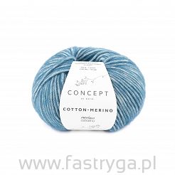 Katia Cotton Merino 133 niebieski