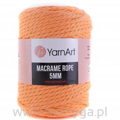 Macrame Rope 5 mm.  767 łosoś